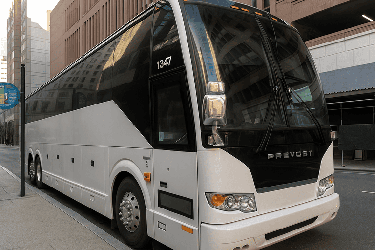 a Orem Coach Bus Service coach bus