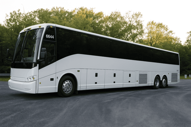 exterior of Orem Coach Bus Service coach bus