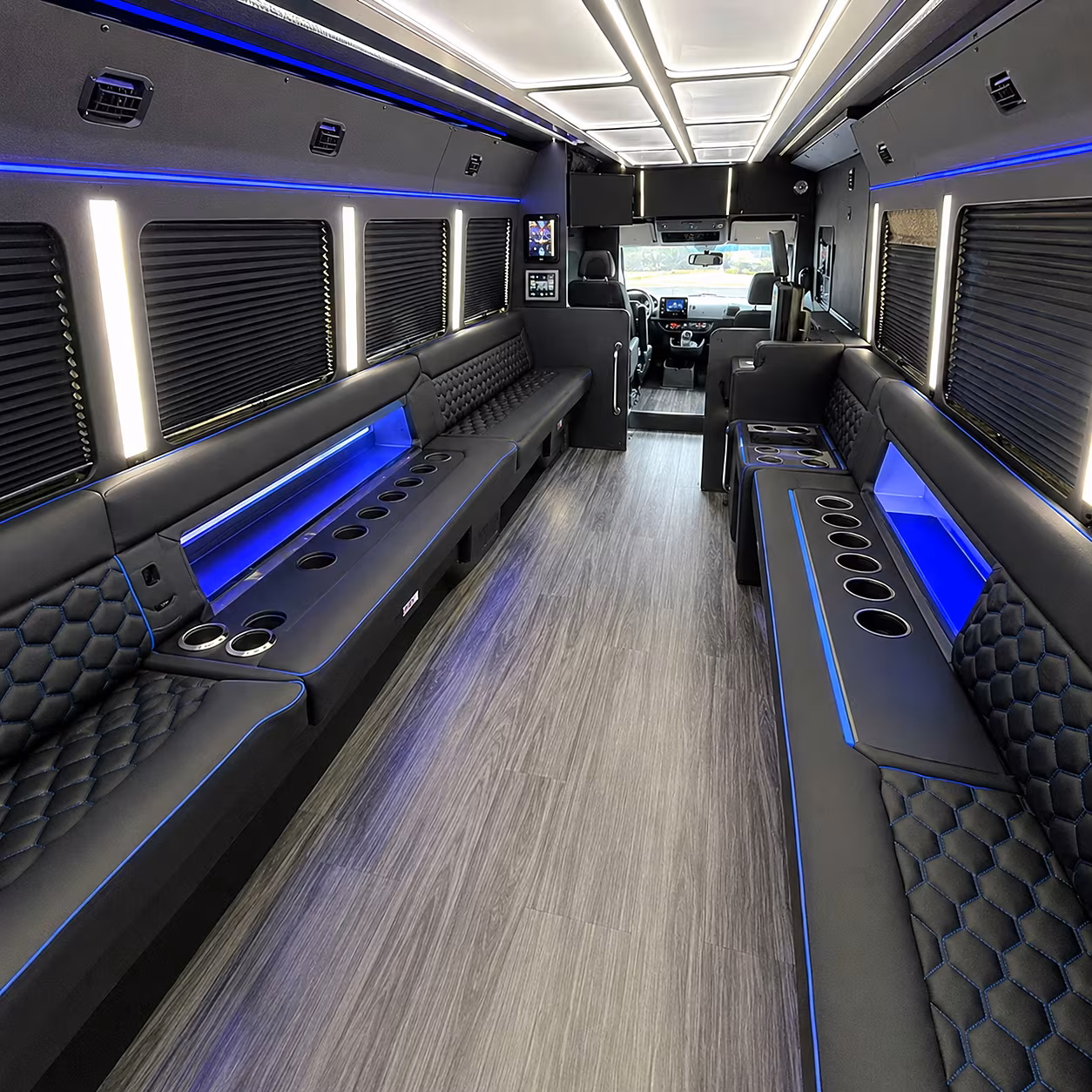 orem party bus inside