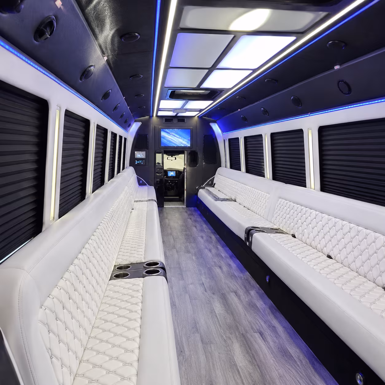 orem party bus interior