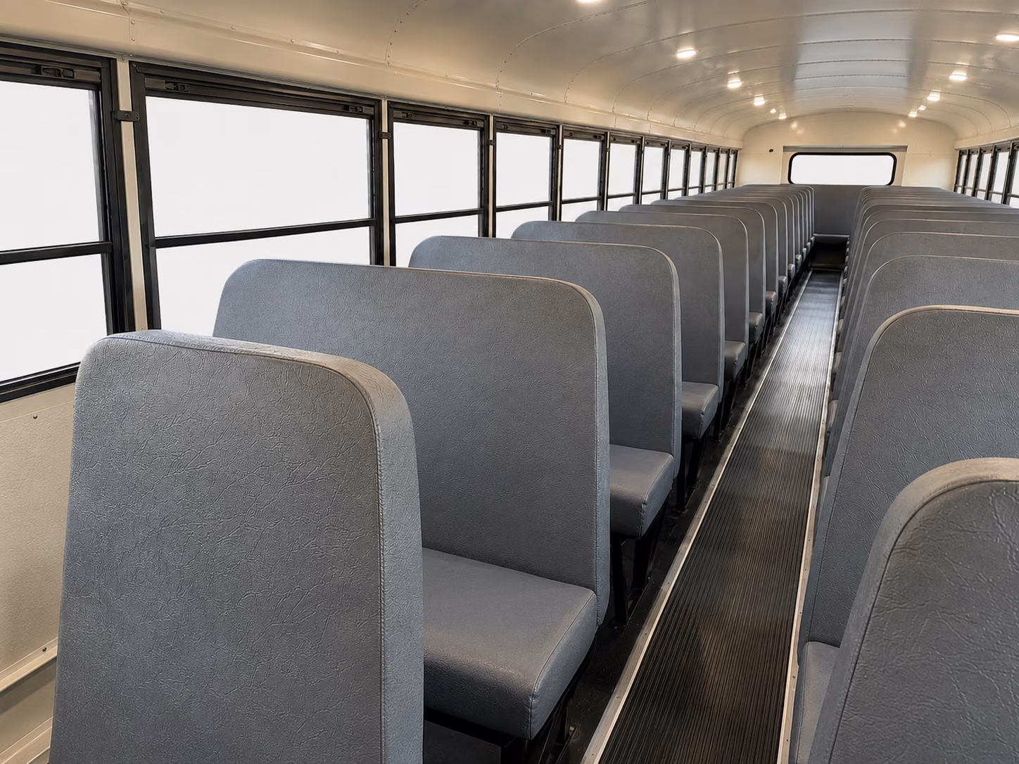 orem school bus interior